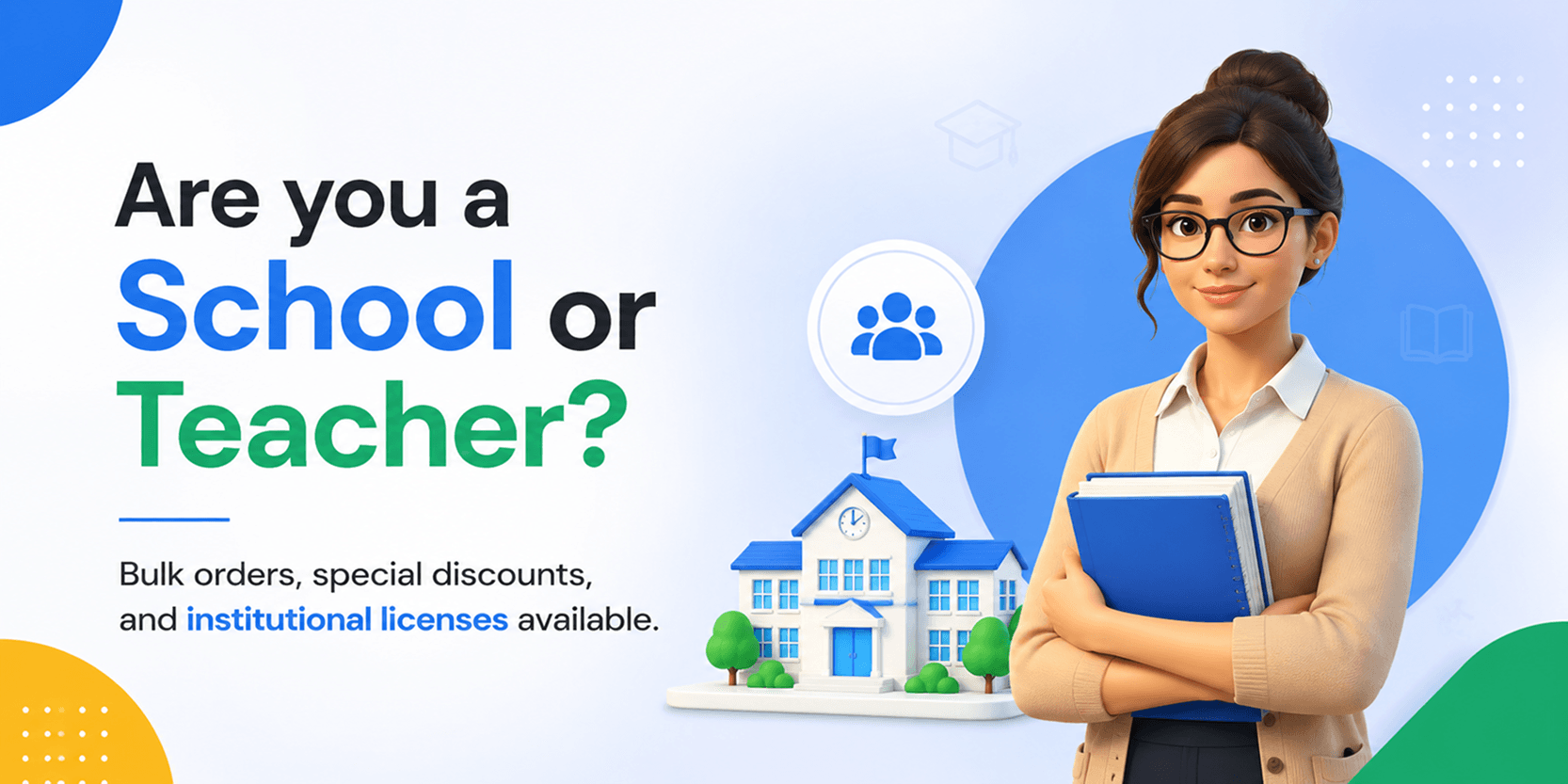Are you a School or Teacher?